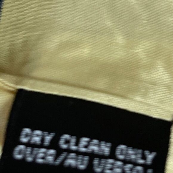 Dana Buchman Gold Silk/Wool Blend 3/4 Length Jacket Sz 6 - Picture 8 of 8